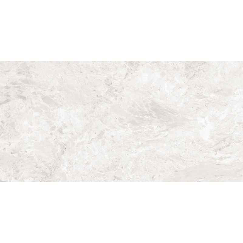 Mexen Iconic Bianco sample of glazed rectified stoneware G1, floor-wall tile 120 x 60 cm, gloss - TL128-00-S