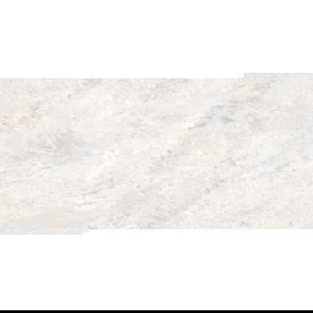 Mexen Iconic Bianco sample of glazed rectified stoneware G1, floor-wall tile 120 x 60 cm, gloss - TL128-00-S