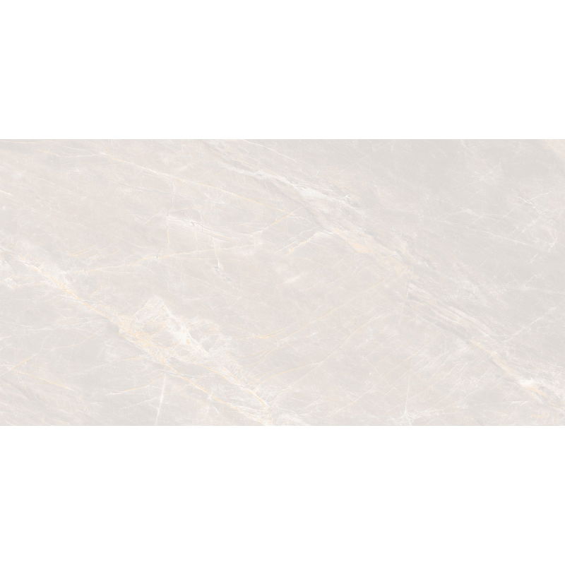 Mexen Brazilian Bianco sample of rectified glazed porcelain stoneware, floor-wall tile 120 x 60 cm, gloss - TL131-01-S