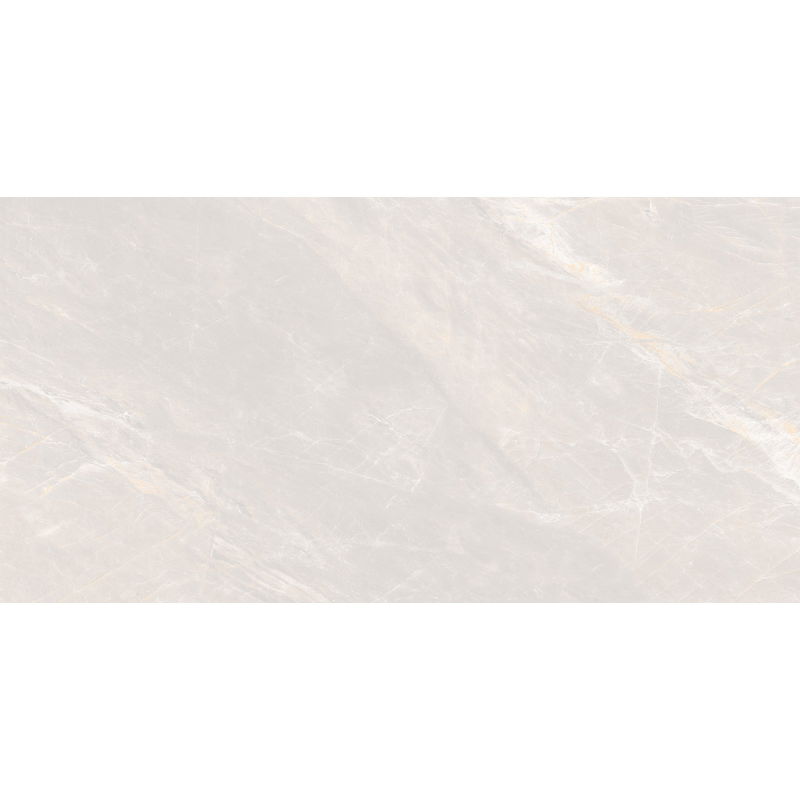 Mexen Brazilian Bianco sample of rectified glazed porcelain stoneware, floor-wall tile 120 x 60 cm, gloss - TL131-01-S