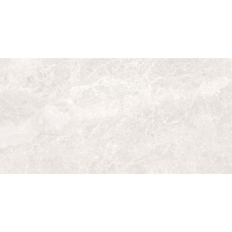 Mexen Quetta Bianco glazed rectified porcelain tile sample G1, floor-wall tile 120 x 60 cm, gloss - TL136-00-S