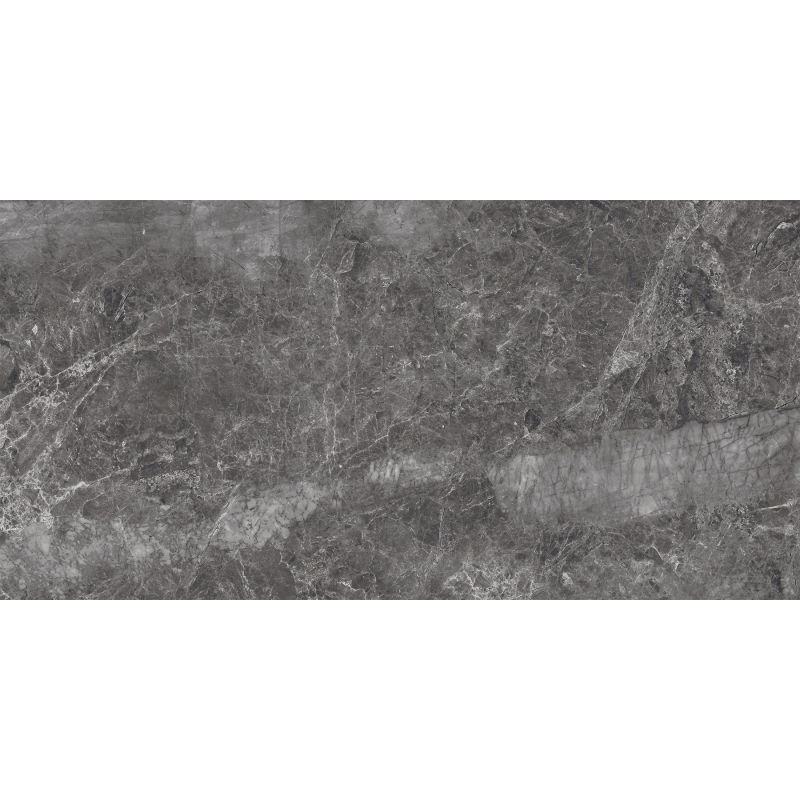 Mexen Quetta Nero glazed rectified G1 stoneware sample, floor-wall tile, glossy - TL136-03-S