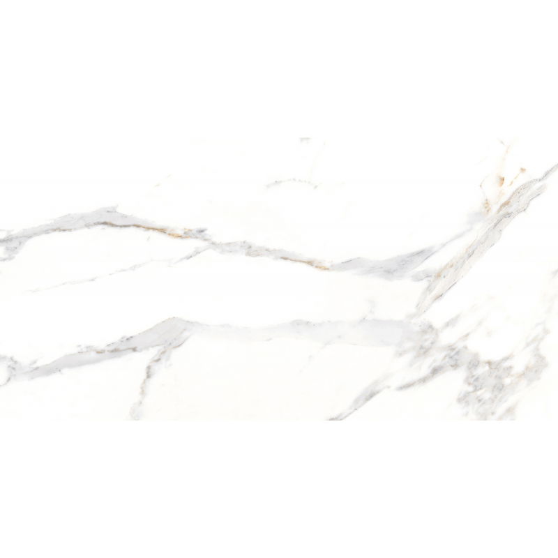 Mexen Agata White glazed rectified G1 gres sample, floor-wall tile, gloss - TL144-00-S