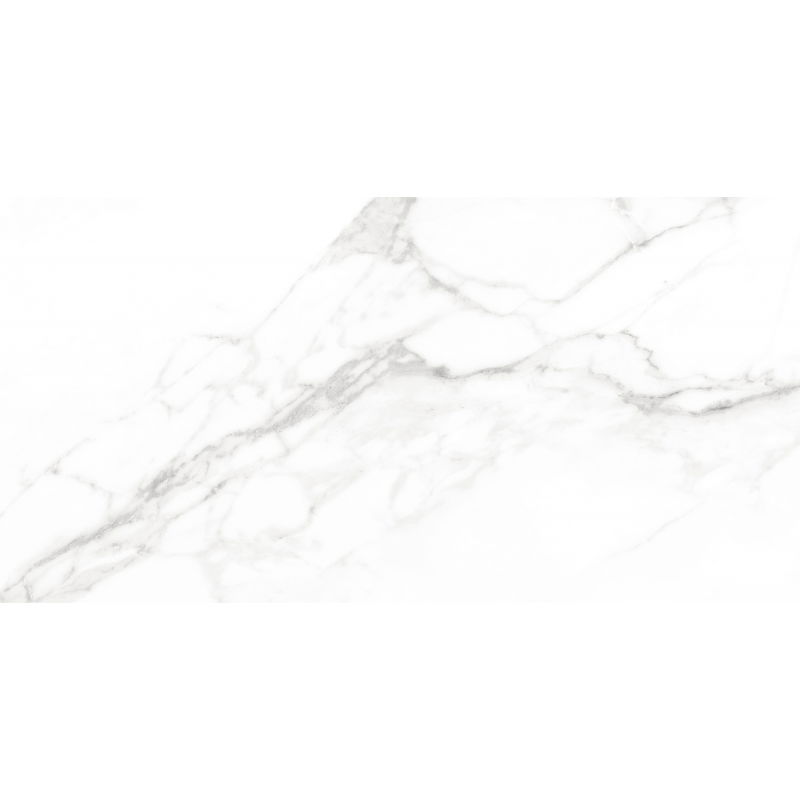 Mexen Agata Grey sample of glazed rectified porcelain stoneware tile G1, floor-wall tile 120 x 60 cm, glossy - TL144-01-S