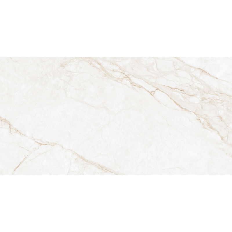Mexen Rayas Beige sample of glazed rectified porcelain stoneware, floor and wall tile 120 x 60 cm, gloss - TL147-00-S