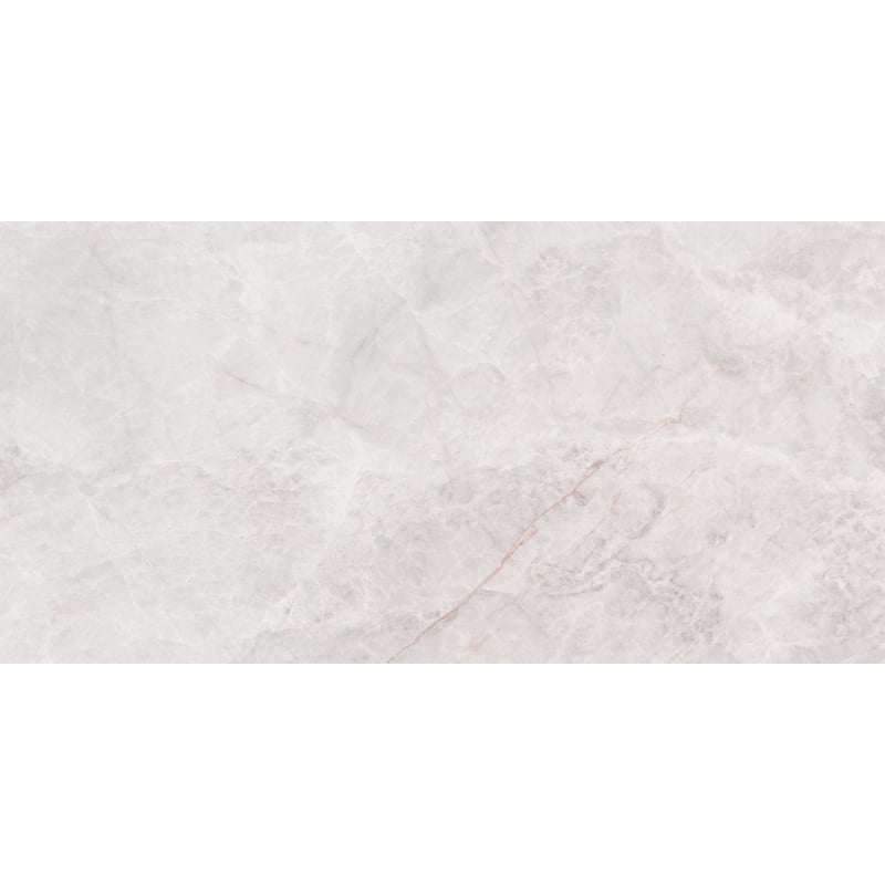 Mexen Tens White glazed rectified porcelain tile sample G1, floor-wall tile 120 x 60 cm, glossy - TL148-00-S