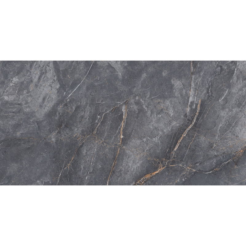 Mexen Walcey Charcoal sample of glazed rectified porcelain stoneware, floor-wall tile, glossy - TL150-02-S