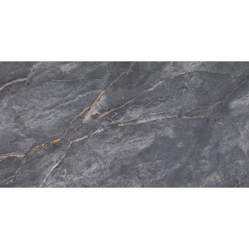 Mexen Walcey Charcoal sample of glazed rectified porcelain stoneware, floor-wall tile, glossy - TL150-02-S