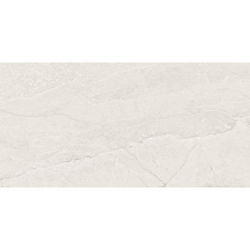Mexen Homes White glazed rectified stoneware sample G1, floor-wall tile, gloss - TL151-00-S
