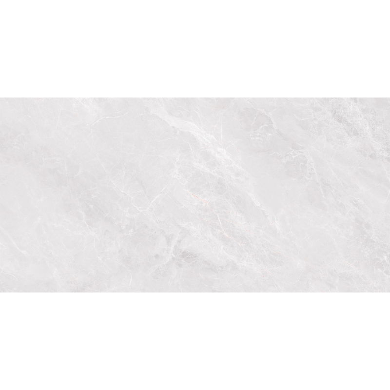 Mexen Tradi White glazed rectified stoneware sample G1, floor-wall tile, gloss - TL152-02-S