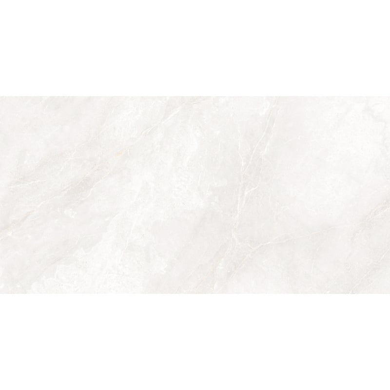 Mexen Walcey Bianco glazed rectified ceramic sample G1, floor-wall tile, gloss - TL150-00-S
