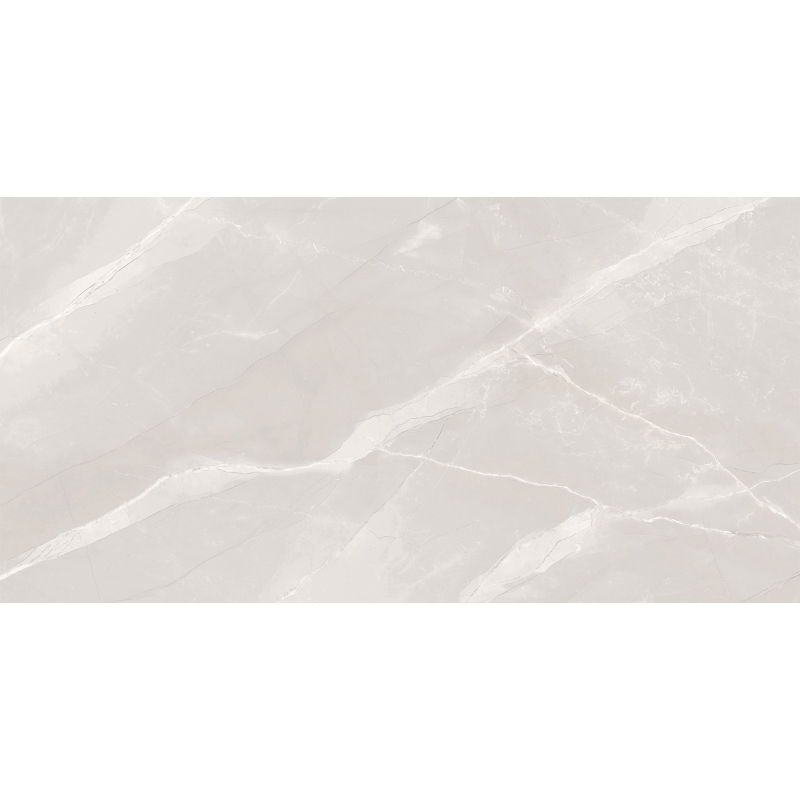 Mexen Atlas Bianco glazed rectified stoneware tile sample, floor-wall tile, gloss - TL162-00-S