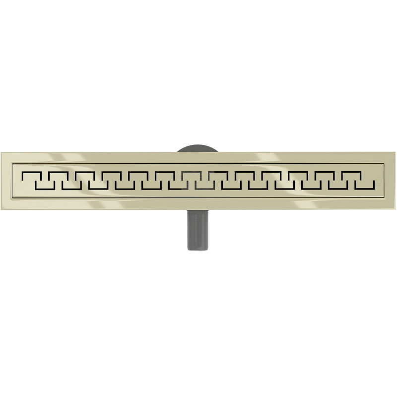 Mexen Flat 360° M15 linear rotary drain 50 cm, gold - 1524050-40
