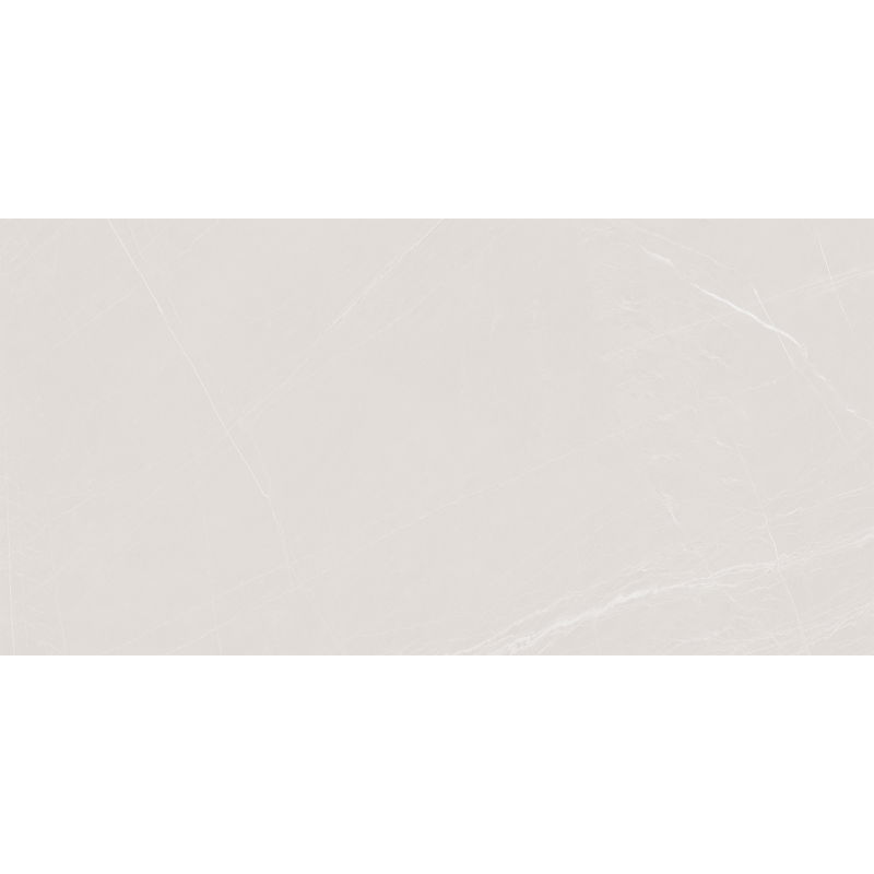 Mexen Windsar White sample of rectified glazed porcelain stoneware, floor-wall tile, gloss - TL164-02-S