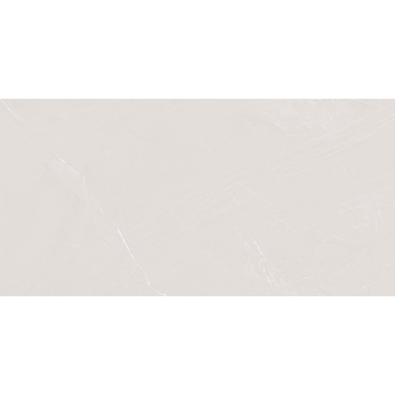 Mexen Windsar White sample of rectified glazed porcelain stoneware, floor-wall tile, gloss - TL164-02-S