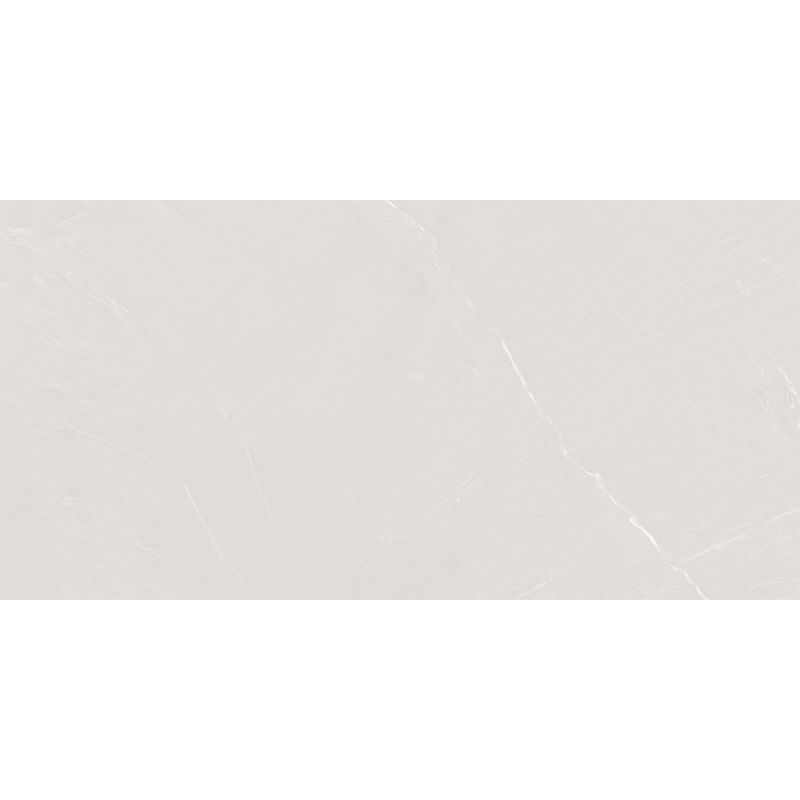 Mexen Windsar White sample of rectified glazed porcelain stoneware, floor-wall tile, gloss - TL164-02-S