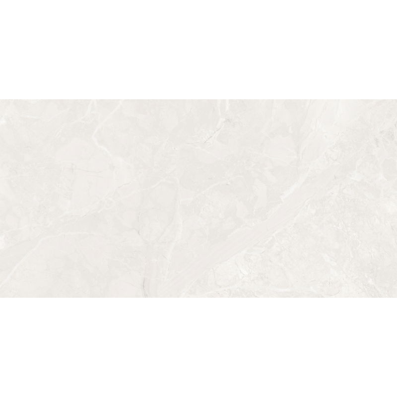 Mexen Rozallia Bianco glazed rectified stoneware tile sample G1, floor-wall tile, gloss - TL165-00-S