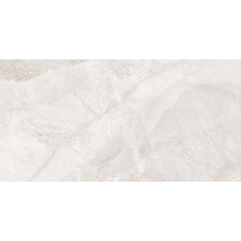 Mexen Margaret Bianco glazed porcelain tile sample rectified G1, floor-wall tile 120 x 60 cm, gloss - TL167-00-S