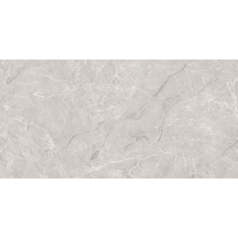 Mexen Versace Grey glazed rectified G1 tile sample, floor-wall tile 120 x 60 cm, gloss - TL168-02-S