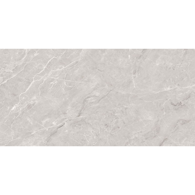 Mexen Versace Grey glazed rectified porcelain stoneware sample. G1, floor-wall tile, gloss - TL168-02-S