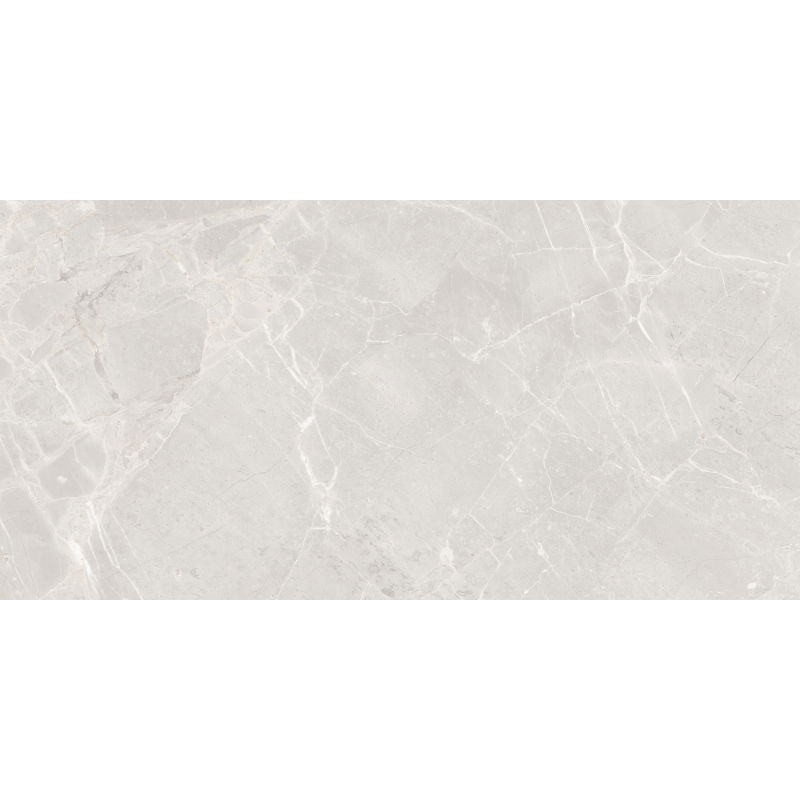 Mexen Valencia Bianco glazed rectified porcelain tile sample G1, floor-wall tile 120 x 60 cm, gloss - TL169-02-S