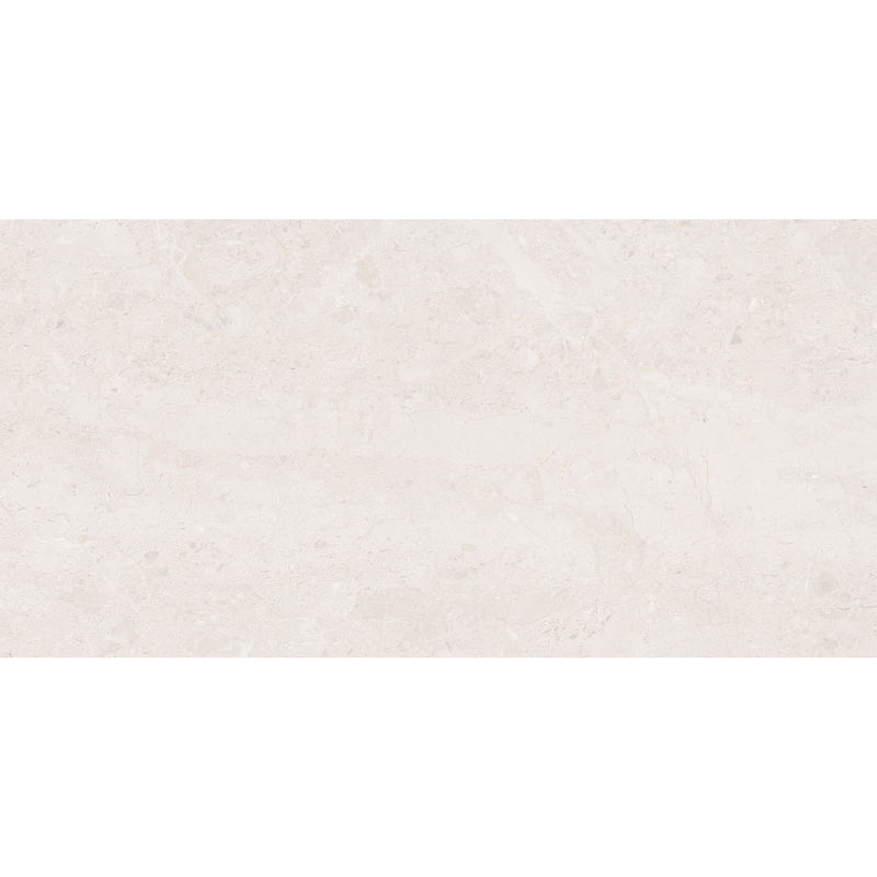 Mexen Dayno White sample of glazed rectified porcelain tile G1, floor-wall tile, glossy - TL166-00-S