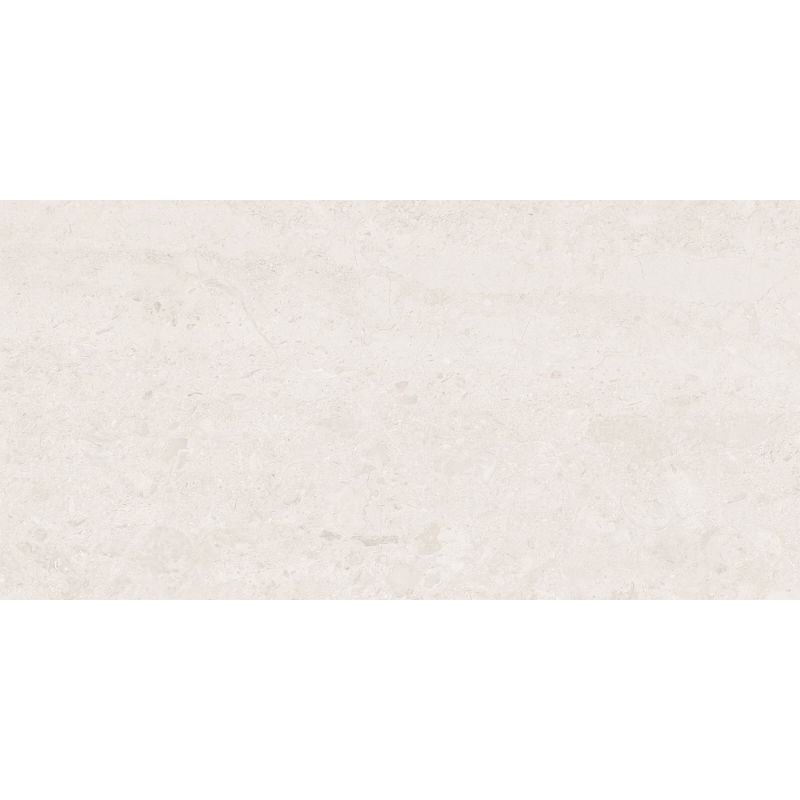 Mexen Dayno White sample of glazed rectified porcelain tile G1, floor-wall tile, glossy - TL166-00-S
