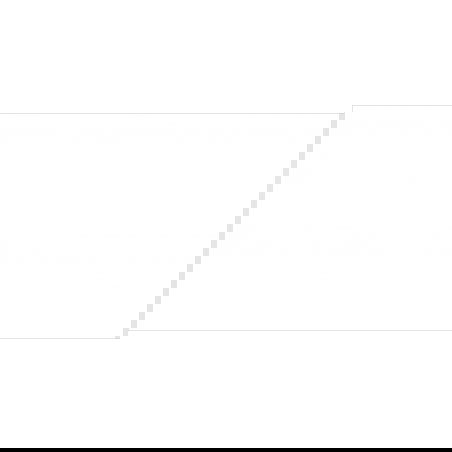 Mexen Super White rect. G1 glazed stoneware sample, floor-wall tile, gloss - TL174-00-S