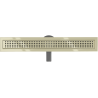 Mexen Flat 360° M08 50 cm Rotating Linear Drain, Gold - 1525050-40