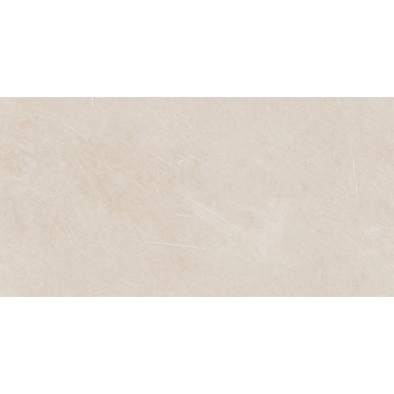 Mexen French Crema glazed rectified porcelain stoneware sample G1, floor and wall tile 120 x 60 cm, glossy - TL173-00-S