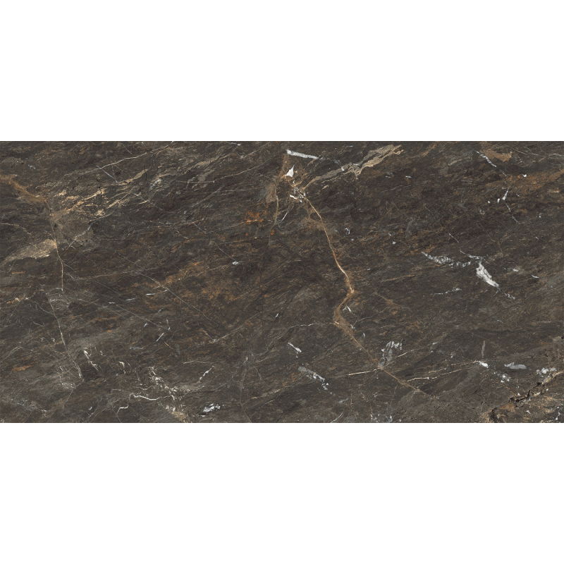 Mexen Sintra Bronze Rect. Glazed Porcelain Stoneware Sample Tile G1, Floor-Wall Tile 120 x 60 cm, High Gloss - TL204-01-S