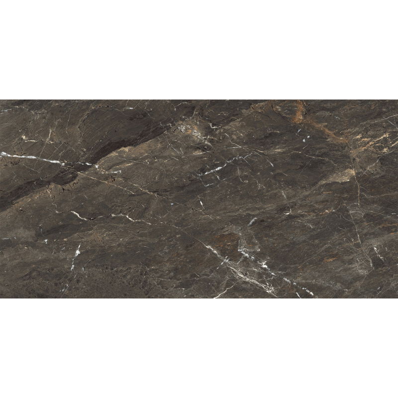 Mexen Sintra Bronze Rect. Glazed Porcelain Stoneware Sample Tile G1, Floor-Wall Tile 120 x 60 cm, High Gloss - TL204-01-S