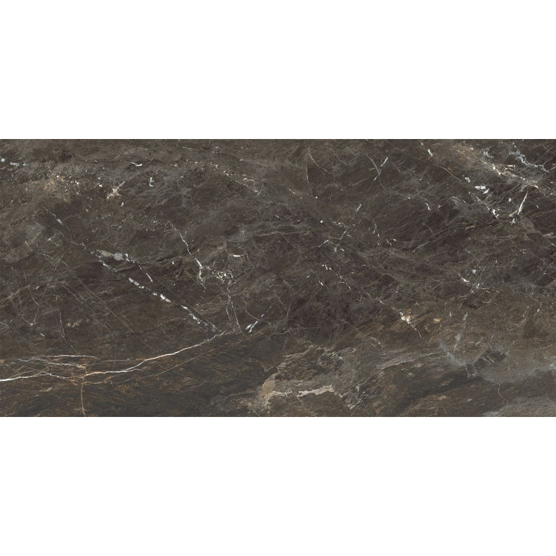 Mexen Sintra Bronze glazed rectified porcelain tile sample. Floor-wall tile, high gloss - TL204-01-S