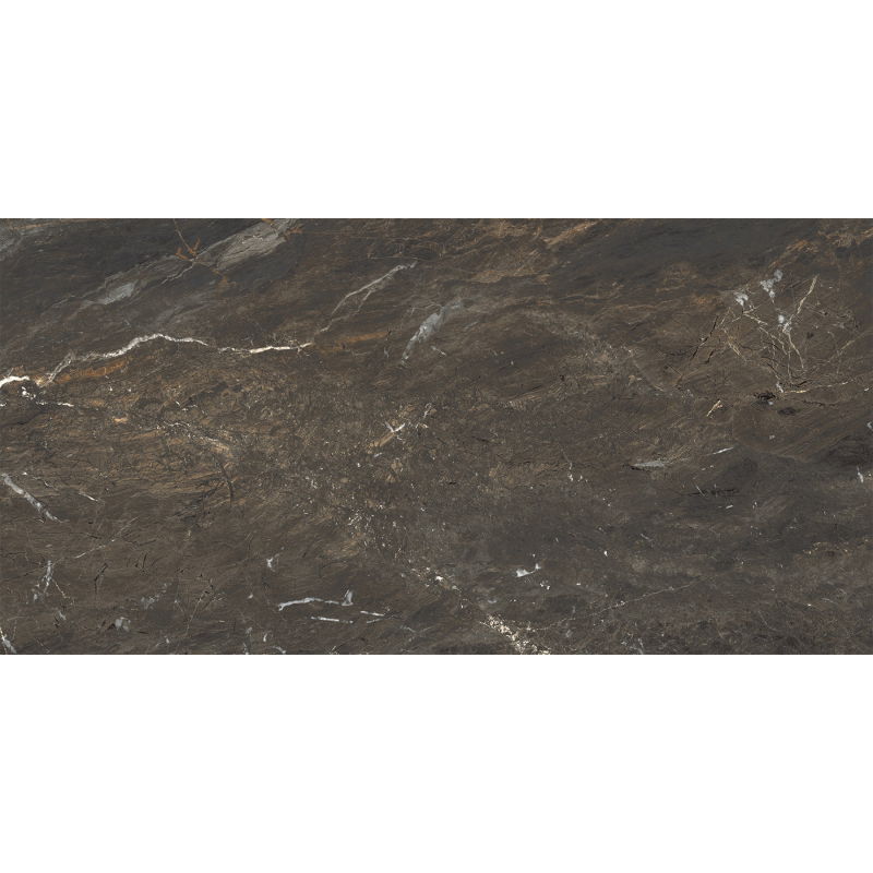 Mexen Sintra Bronze glazed rectified porcelain tile sample. Floor-wall tile, high gloss - TL204-01-S