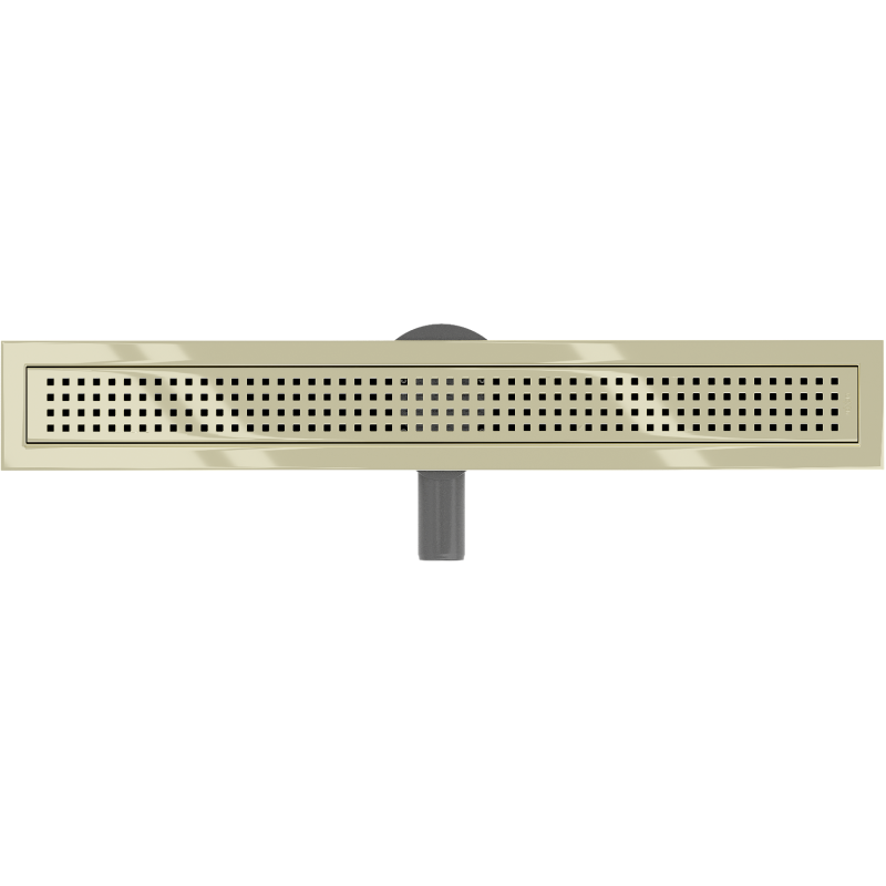 Mexen Flat 360° M08 70 cm Rotating Linear Drain, Gold - 1525070-40