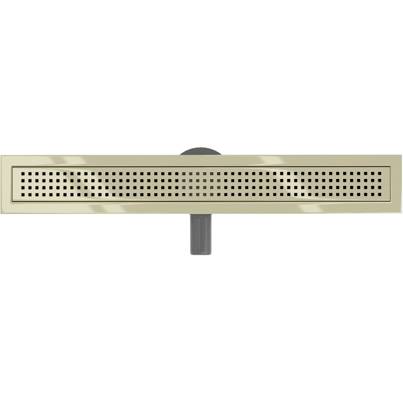 Mexen Flat 360° M08 Rotating Linear Drain 70 cm, Gold - 1525070-40