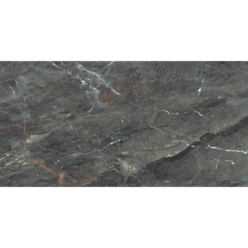 Mexen Sintra Green Glazed Rectified Porcelain Tile Sample G1, Floor-Wall Tile, High Gloss - TL204-06-S