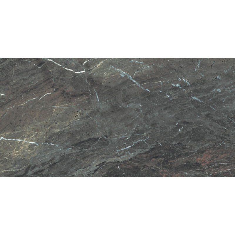 Mexen Sintra Green Glazed Rectified Porcelain Tile Sample G1, Floor-Wall Tile, High Gloss - TL204-06-S
