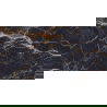 Mexen Orlo Black glazed rectified stoneware sample G1, floor-wall tile 120 x 60 cm, high gloss - TL211-00-S