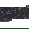 Mexen Orlo Black glazed rectified stoneware sample G1, floor-wall tile 120 x 60 cm, high gloss - TL211-00-S