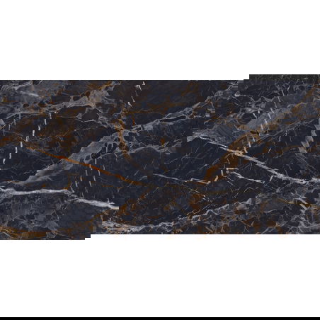 Mexen Orlo Black glazed rectified grout sample G1, floor-wall tile, high gloss - TL211-00-S