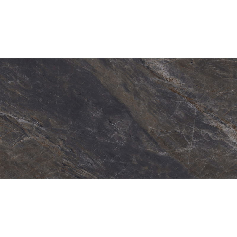 Mexen Brazilian Black Sample of Rectified Glazed Porcelain Tile G1, Floor-Wall Tile, High Gloss - TL209-00-S