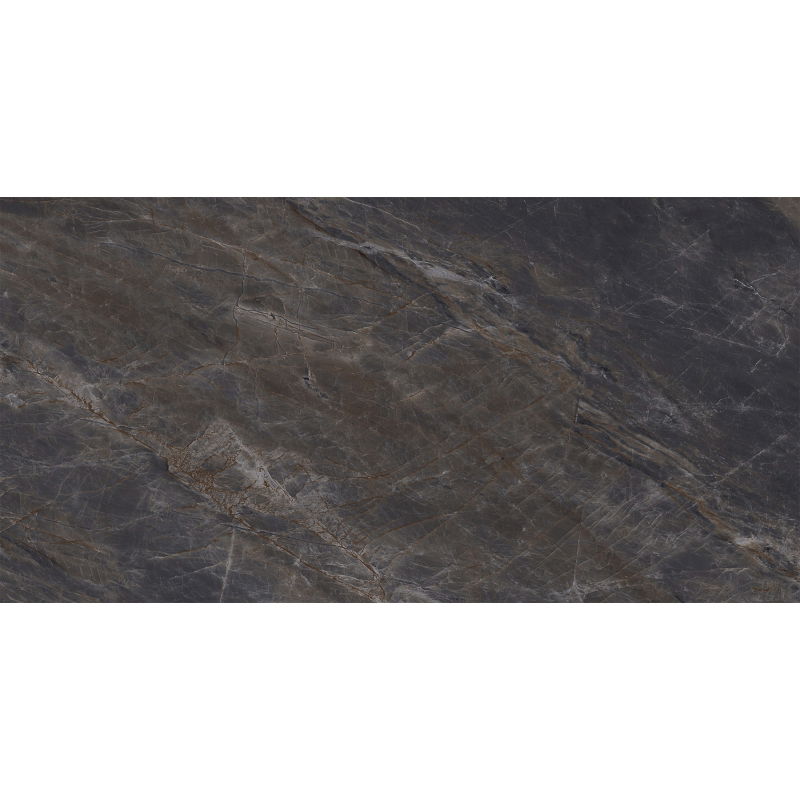 Mexen Brazilian Black glazed rectified porcelain stoneware sample G1, floor-wall tile 120 x 60 cm, high gloss - TL209-00-S