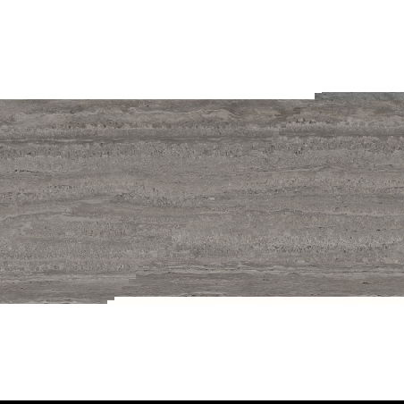 Mexen Neo Travertino Black glazed rectified porcelain stoneware sample G1, floor-wall tile, matte - TL302-06-S