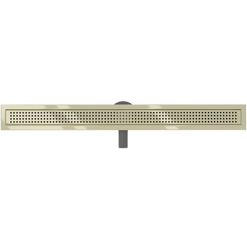 Mexen Flat 360° M08 Rotatable Linear Drain 90 cm, Gold - 1525090-40