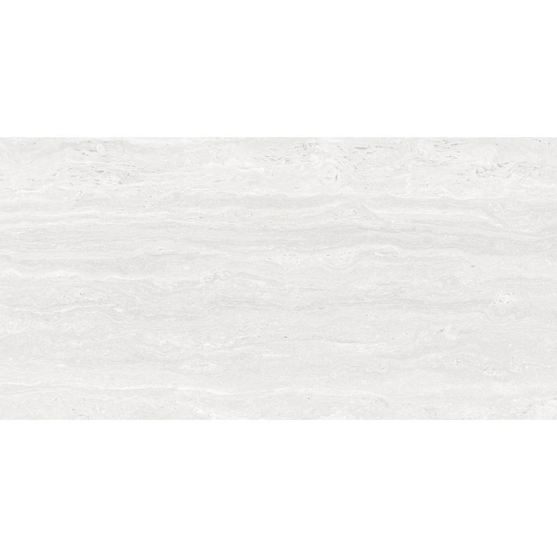 Mexen Neo Travertino Bianco sample of glazed rectified stoneware tile G1, floor-wall tile, matte - TL302-08-S