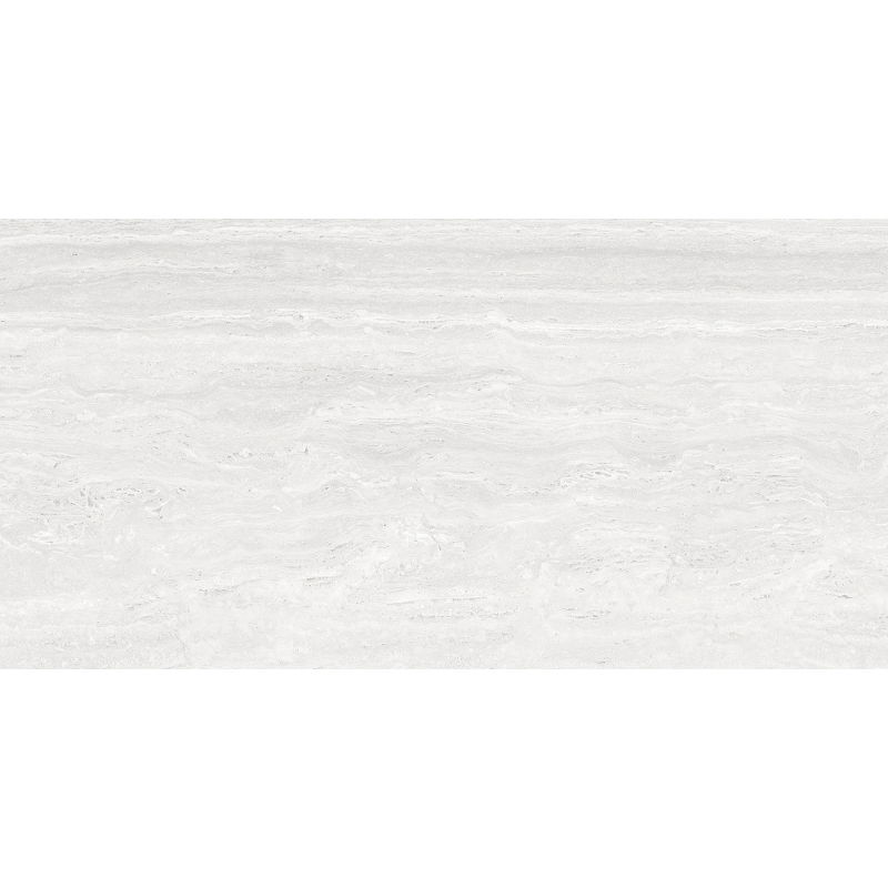 Mexen Neo Travertino Bianco sample of glazed rectified stoneware tile G1, floor-wall tile, matte - TL302-08-S