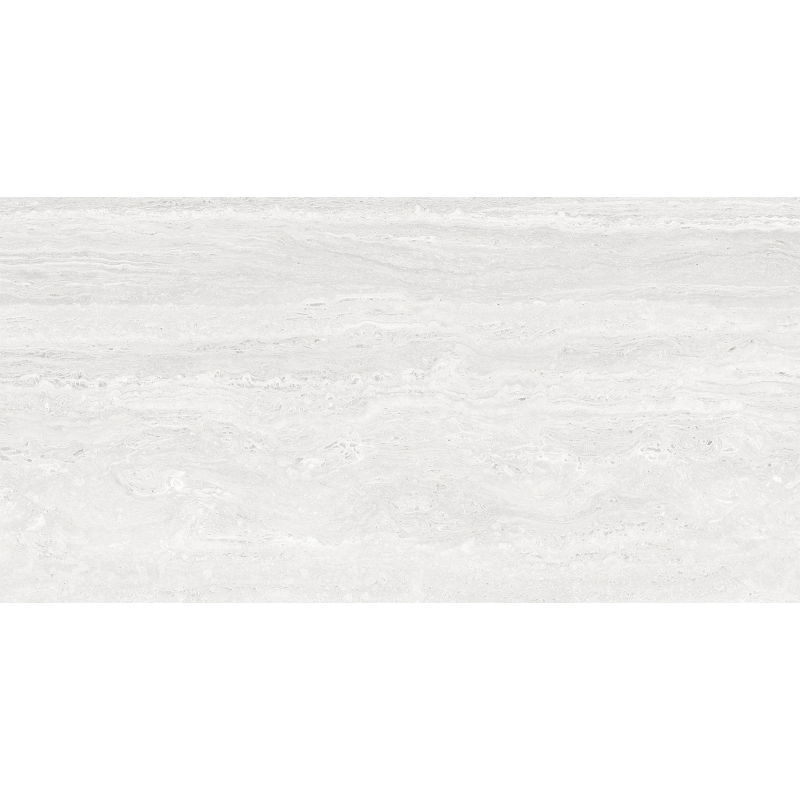 Mexen Neo Travertino Bianco sample of glazed rectified stoneware tile G1, floor-wall tile, matte - TL302-08-S