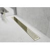 Mexen Flat 360° M08 rotational linear drain 100 cm, gold - 1525100-40