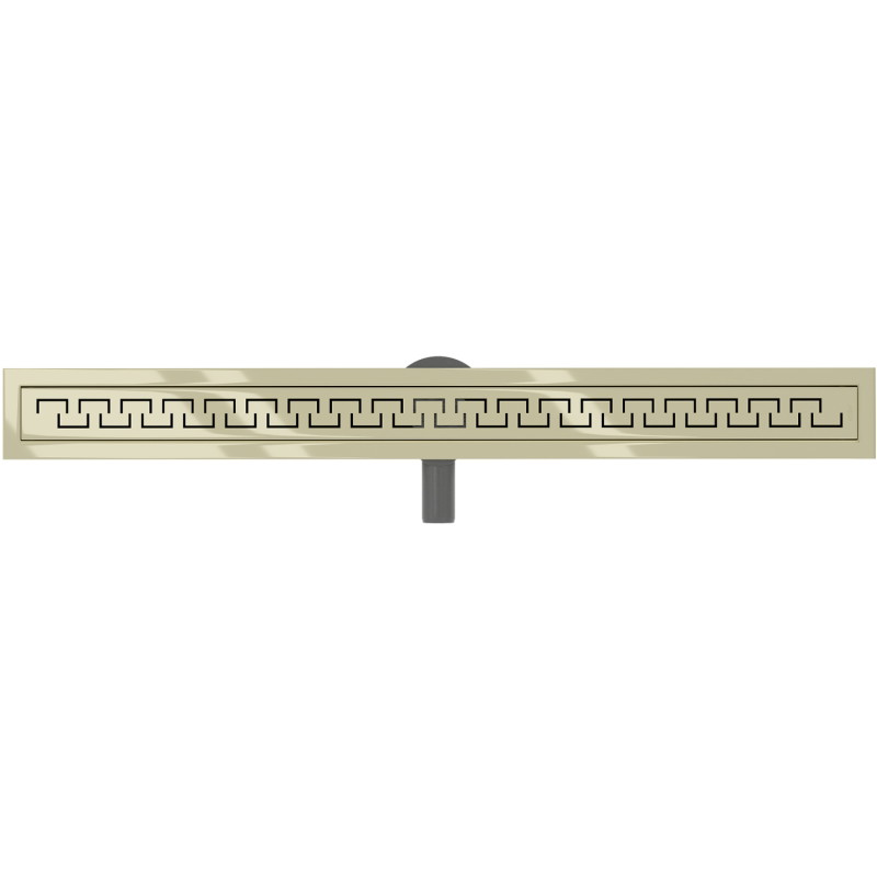 Mexen Flat 360° M15 linear rotary drain 90 cm, gold - 1524090-40